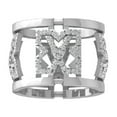 thumbnail image 1 of ARAIYA FINE JEWELRY 10K White Gold Diamond Wedding Band Ring (1/2 cttw, I-J Color, I2-I3 Clarity) Size 8.5, 1 of 4