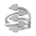 thumbnail image 1 of ARAIYA FINE JEWELRY 10K White Gold Diamond Wedding Band Ring (1/2 cttw, I-J Color, I2-I3 Clarity) Size 9.5, 1 of 4