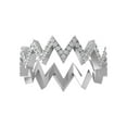 thumbnail image 1 of ARAIYA FINE JEWELRY 10K White Gold Diamond Wedding Band Ring (1/4 cttw, I-J Color, I2-I3 Clarity) Size 8, 1 of 3