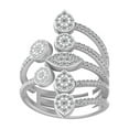 thumbnail image 1 of ARAIYA FINE JEWELRY 10K White Gold Diamond Wedding Band Ring (3/4 cttw, I-J Color, I2-I3 Clarity) Size 5, 1 of 4