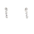 thumbnail image 1 of ARAIYA FINE JEWELRY 10K White Gold Emerald, Marquise, Pear and Round-shape Lab-Grown Diamond Stud Earrings (1 cttw, VS1 Clarity, D-F Color), 1 of 1