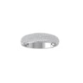 thumbnail image 1 of Araiya Fine Jewelry Sterling Silver Lab-Grown Diamond Anniversary Ring (3/4 cttw, D-F Color, VS Clarity) Size 9, 1 of 5