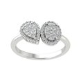thumbnail image 1 of ARAIYA FINE JEWELRY 14K White Gold Lab-Grown Diamond Engagement Ring (1/2 cttw ,D-F Color, VS Clarity) Size 10, 1 of 5
