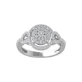 thumbnail image 1 of ARAIYA FINE JEWELRY 14K White Gold Lab-Grown Diamond Engagement Ring (1/2 cttw ,D-F Color, VS Clarity) Size 8.5, 1 of 5