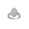 thumbnail image 1 of ARAIYA FINE JEWELRY 14K White Gold Lab-Grown Diamond Engagement Ring (1 cttw ,D-F Color, VS Clarity) Size 9, 1 of 5