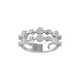 thumbnail image 1 of ARAIYA FINE JEWELRY 14K White Gold Lab-Grown Diamond Engagement Ring (2/5 cttw ,D-F Color, VS Clarity) Size 5.5, 1 of 5
