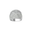 thumbnail image 1 of ARAIYA FINE JEWELRY 10K White Gold Lab Grown Diamond Fashion Wedding Band Ring (3/4 cttw, D-F Color, VS1 Clarity) Size 7.5, 1 of 4