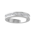thumbnail image 1 of ARAIYA FINE JEWELRY 14K White Gold Lab-Grown Diamond Wedding Ring (1 1/2 cttw, D-F Color, VS Clarity) Size 6.5, 1 of 5