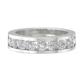 thumbnail image 1 of ARAIYA FINE JEWELRY 14K White Gold Lab-Grown Diamond Wedding Ring (1 1/2 cttw ,D-F Color, VS Clarity) Size 8.5, 1 of 5
