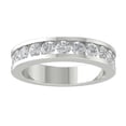 thumbnail image 1 of Araiya Fine Jewelry Sterling Silver Lab-Grown Diamond Wedding Ring (1 1/4 cttw, D-F Color, VS Clarity) Size 8, 1 of 5