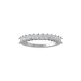 thumbnail image 1 of ARAIYA FINE JEWELRY Sterling Silver Lab-Grown Diamond Wedding Ring (1/2 cttw, D-F Color, VS Clarity) Size 8.5, 1 of 5