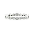 thumbnail image 1 of Araiya Fine Jewelry Sterling Silver Lab-Grown Diamond Wedding Ring (1/2 cttw, D-F Color, VS Clarity) Size 10, 1 of 5