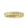 thumbnail image 1 of ARAIYA FINE JEWELRY 10K White Gold Lab-Grown Diamond Wedding Ring (1/3 cttw Baguette-shape Lab-Grown Diamonds (D-F Color, VS Clarity) Size 7, 1 of 5