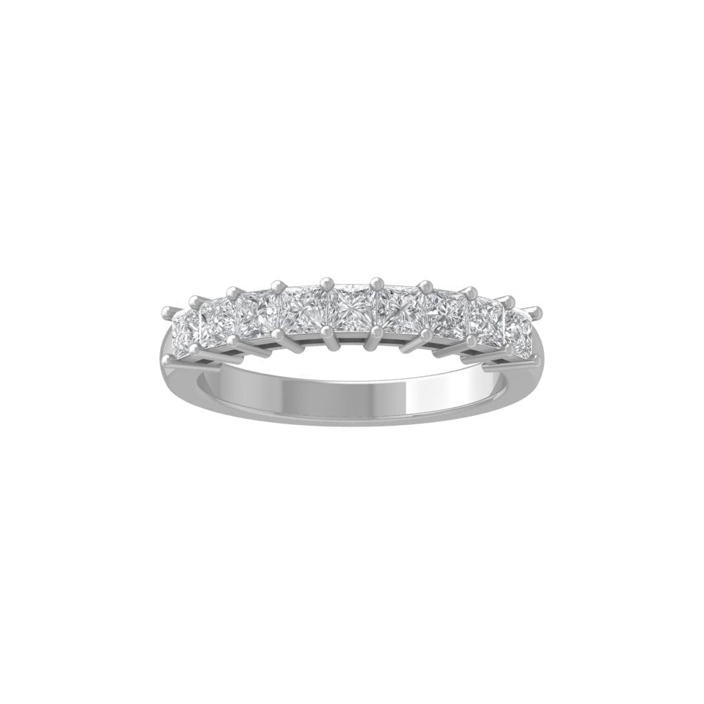 ARAIYA FINE JEWELRY Sterling Silver LabGrown Diamond Wedding Ring (1