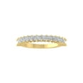 thumbnail image 1 of ARAIYA FINE JEWELRY 10K White Gold Lab-Grown Diamond Wedding Ring (1 cttw, D-F Color, VS Clarity) Size 7, 1 of 5