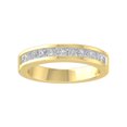thumbnail image 1 of ARAIYA FINE JEWELRY 10K Yellow Gold Lab-Grown Diamond Wedding Ring (1 cttw, D-F Color, VS Clarity) Size 8, 1 of 5