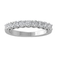 thumbnail image 1 of ARAIYA FINE JEWELRY 14K White Gold Lab-Grown Diamond Wedding Ring (3/4 cttw ,D-F Color, VS Clarity) Size 9.5, 1 of 5