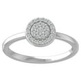 thumbnail image 1 of ARAIYA FINE JEWELRY 10K White Gold Round-shape Diamond Composite Ring (1/5 cttw, I2-I3 Clarity, I-J Color) Size 7, 1 of 5