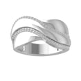 thumbnail image 1 of ARAIYA FINE JEWELRY 10K White Gold Round-shape Diamond Fashion Ring (1/5 cttw, I2-I3 Clarity, I-J Color) Size 9.5, 1 of 5