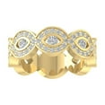 thumbnail image 1 of ARAIYA FINE JEWELRY 10K Yellow Gold Diamond Anniversary Band Ring (7/8 cttw, I-J Color, I2-I3 Clarity) Size 7.5, 1 of 5