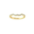 thumbnail image 1 of ARAIYA FINE JEWELRY 10K Yellow Gold Diamond Band Ring (1/4 cttw, I-J Color, I2-I3 Clarity) Size 6.5, 1 of 3