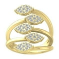 thumbnail image 1 of ARAIYA FINE JEWELRY 10K Yellow Gold Diamond Cluster Ring (1/2 cttw, I-J Color, I2-I3 Clarity) Size 7.5, 1 of 4