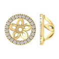 thumbnail image 1 of ARAIYA FINE JEWELRY 10K Yellow Gold Diamond Earring Jackets(1/5 cttw, I2-I3 Clarity, I-J Color), 1 of 4