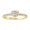 thumbnail image 1 of ARAIYA FINE JEWELRY 10K Yellow Gold Diamond Engagement Ring (3/4 cttw, I-J Color, I2-I3 Clarity) Size 10, 1 of 6