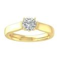 thumbnail image 1 of ARAIYA FINE JEWELRY 10K Yellow Gold Diamond Solitaire Engagement Ring (1 cttw, I-J Color, I2-I3 Clarity) Size 9, 1 of 5