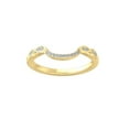 thumbnail image 1 of ARAIYA FINE JEWELRY 10K Yellow Gold Diamond Wedding Band Ring (1/10 cttw, I-J Color, I2-I3 Clarity) Size 9.5, 1 of 3