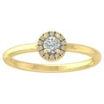 thumbnail image 1 of ARAIYA FINE JEWELRY 10K Yellow Gold Diamond Wedding Band Ring (1/3 cttw, I-J Color, I2-I3 Clarity) Size 5.5, 1 of 1