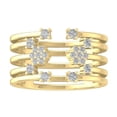thumbnail image 1 of ARAIYA FINE JEWELRY 10K Yellow Gold Diamond Wedding Band Ring (1/3 cttw, I-J Color, I2-I3 Clarity) Size 7.5, 1 of 1