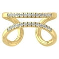 thumbnail image 1 of ARAIYA FINE JEWELRY 10K Yellow Gold Diamond Wedding Band Ring (1/4 cttw, I-J Color, I2-I3 Clarity) Size 9, 1 of 4
