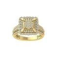 thumbnail image 1 of ARAIYA FINE JEWELRY 10K Yellow Gold Diamond Wedding Band Ring (1 cttw, I-J Color, I2-I3 Clarity) Size 8, 1 of 4