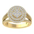 thumbnail image 1 of ARAIYA FINE JEWELRY 10K Yellow Gold Diamond Wedding Band Ring (1 cttw, I-J Color, I2-I3 Clarity) Size 9.5, 1 of 4