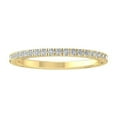 thumbnail image 1 of ARAIYA FINE JEWELRY 10K Yellow Gold Diamond Wedding Band Ring (3/8 cttw, I-J Color, I2-I3 Clarity) Size 8, 1 of 5