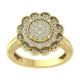 thumbnail image 1 of ARAIYA FINE JEWELRY 10K Yellow Gold Lab Grown Diamond Wedding Band Ring (1/2 cttw, D-F Color, VS Clarity) Size 5, 1 of 4