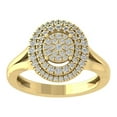 thumbnail image 1 of ARAIYA FINE JEWELRY 10K Yellow Gold Lab Grown Diamond Wedding Band Ring (1/2 cttw, D-F Color, VS Clarity) Size 9.5, 1 of 4