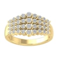 thumbnail image 1 of ARAIYA FINE JEWELRY 10K Yellow Gold Round Diamond Band Ring (1/2 cttw, I2-I3 Clarity, I-J Color) Size 6, 1 of 5