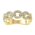thumbnail image 1 of ARAIYA FINE JEWELRY 10K Yellow Gold Round Diamond Band Ring (1/3 cttw, I2-I3 Clarity, I-J Color) Size 5, 1 of 5