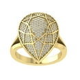 thumbnail image 1 of ARAIYA FINE JEWELRY 10K Yellow Gold Round Diamond Band Ring (3/8 cttw, I2-I3 Clarity, I-J Color) Size 7.5, 1 of 5
