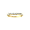 thumbnail image 1 of ARAIYA FINE JEWELRY 10K Yellow Gold Round Diamond Wedding Band Ring (3/4 cttw, I-J Color, I2-I3 Clarity), Size 5, 1 of 5