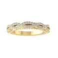 thumbnail image 1 of ARAIYA FINE JEWELRY 10K Yellow Gold Round Lab Grown Diamond Infinity&nbsp;Engagement Ring (5/8 cttw, VS Clarity, D-E Color) Size 9.5, 1 of 1