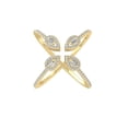 thumbnail image 1 of ARAIYA FINE JEWELRY 10K Yellow Gold Round and Baguette shape Lab Grown Diamond Band Ring (1/2 cttw, VS Clarity, D-F Color) Size 6.5, 1 of 4