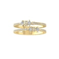 thumbnail image 1 of ARAIYA FINE JEWELRY 10K Yellow Gold Round-shape Diamond Fashion Ring (1/2 cttw, I2-I3 Clarity, I-J Color) Size 6.5, 1 of 5