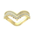 thumbnail image 1 of ARAIYA FINE JEWELRY 10K Yellow Gold Round-shape Diamond Fashion Ring (1 cttw, I2-I3 Clarity, I-J Color) Size 8, 1 of 5