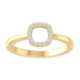 thumbnail image 1 of ARAIYA FINE JEWELRY 14K Solid Yellow Gold Diamond Wedding Anniversary Band Ring (1/10 cttw, I-J Color, I2-I3 Clarity) Size 9.5, 1 of 1