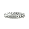 thumbnail image 1 of ARAIYA FINE JEWELRY 14K White Gold Baguette-shape Diamond Wedding Band Ring (1/3 cttw, I-J Color, I1-I2 Clarity) Size 10, 1 of 6