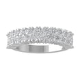 thumbnail image 1 of ARAIYA FINE JEWELRY 14K White Gold Diamond Anniversary Band Ring (1 1/2 cttw, I-J Color, I2-I3 Clarity) Size 6.5, 1 of 6