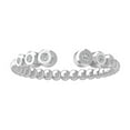 thumbnail image 1 of ARAIYA FINE JEWELRY 14K White Gold Diamond Fashion Band Ring (1/10 cttw, I-J Color, I2-I3 Clarity) Size 6, 1 of 1